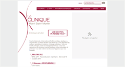 Desktop Screenshot of laclinic.be